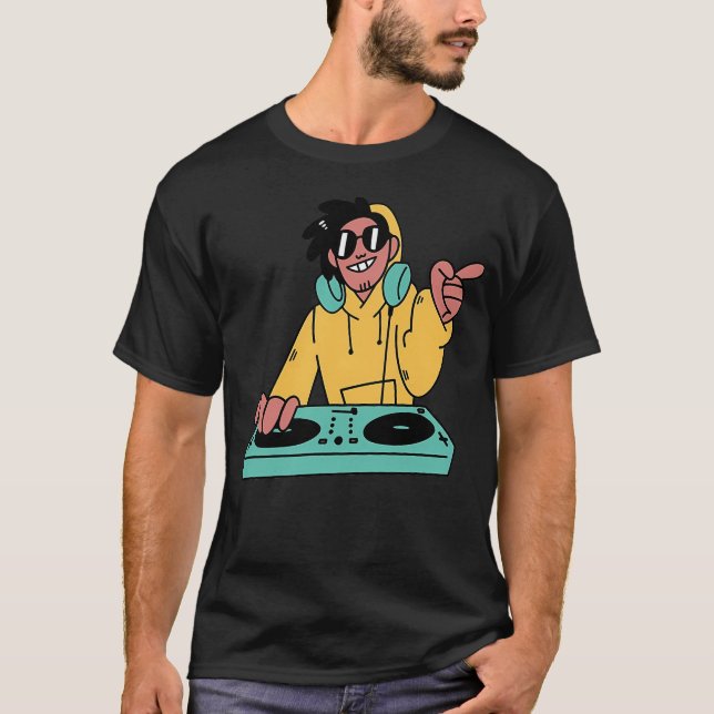 T-shirt Dj Music (Devant)
