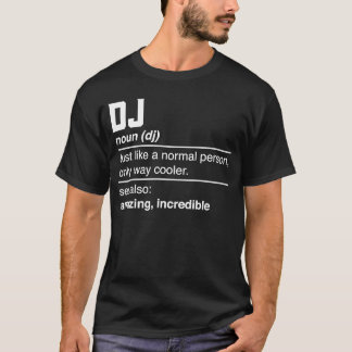 T-shirt DJ Noun Awesome Beatmaker Hip hop