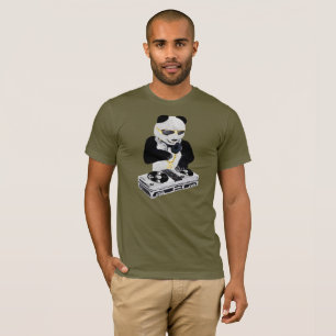 T-shirt DJ Panda Bling Bling