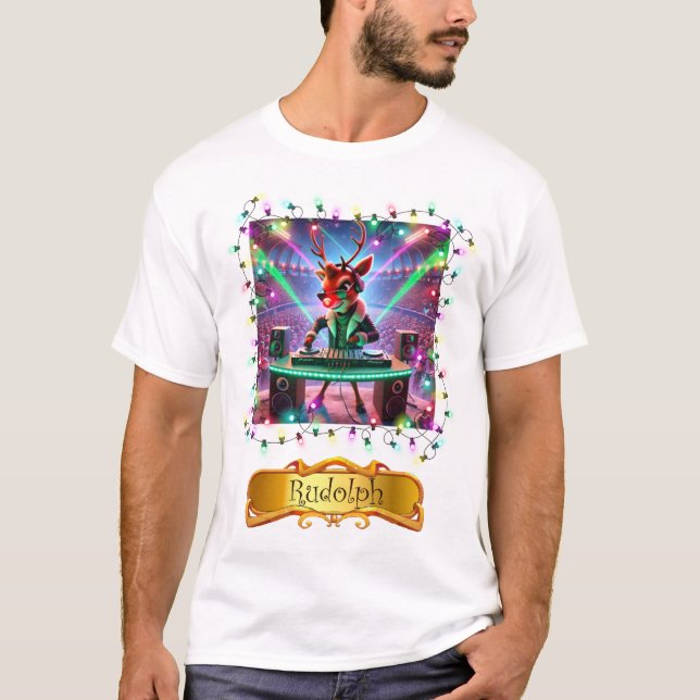 T-shirt Dj Rudolph (Devant)