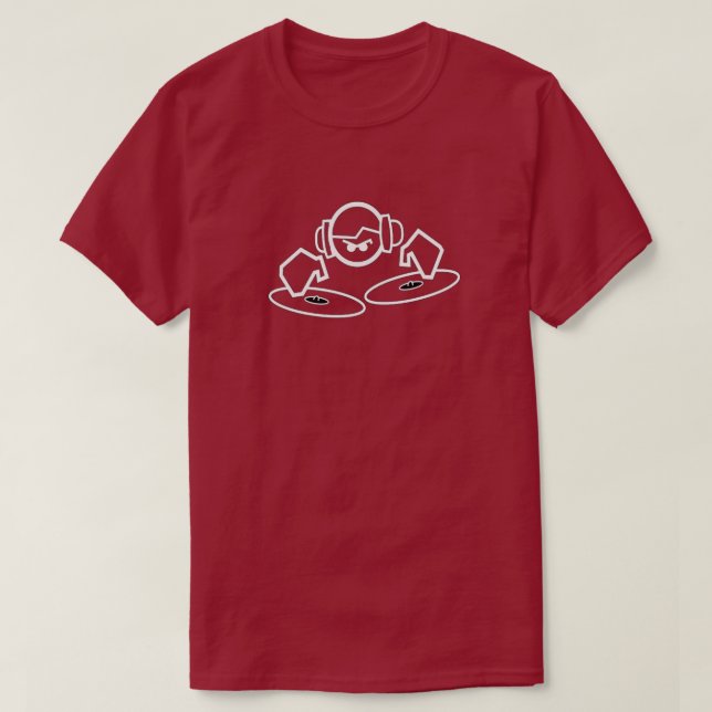 T-shirt DJ Shirt (Design devant)