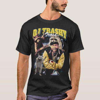 T-shirt DJ Trashy Trash Funny Raccoon Bootleg Shirt