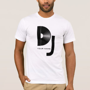 T-SHIRT DJ VINYL SHIRT