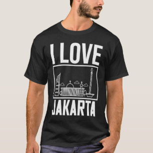 T-shirt Djakarta Skyline