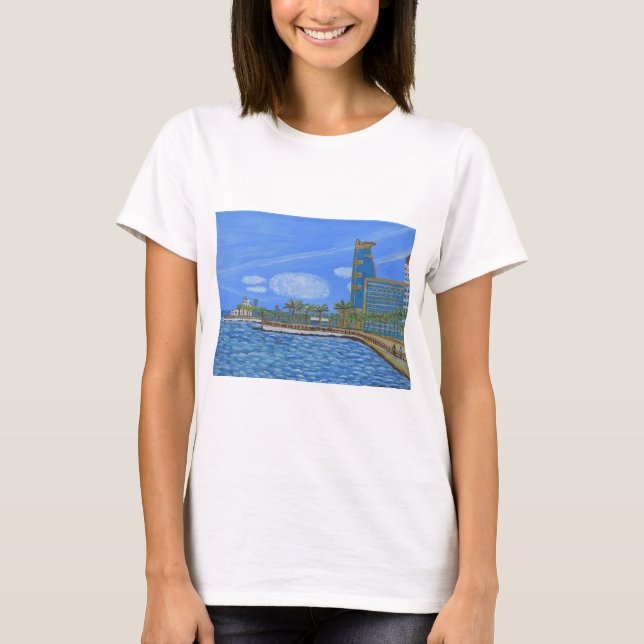 T-shirt Djeddah arabie saoudite (Devant)