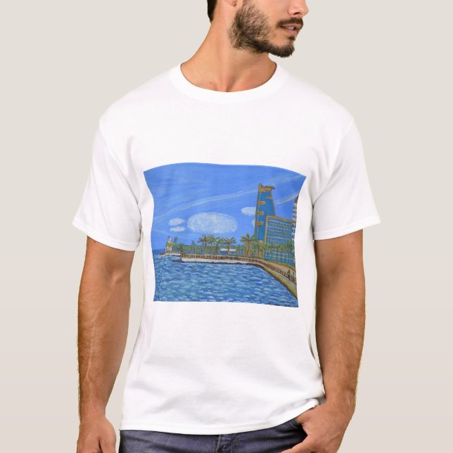 T-shirt Djeddah arabie saoudite (Devant)