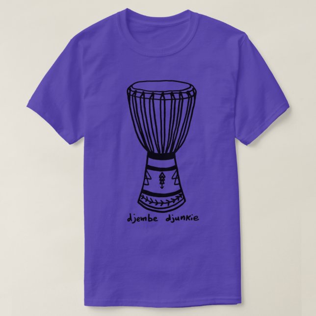 T-shirt djembe djunkie (Design devant)