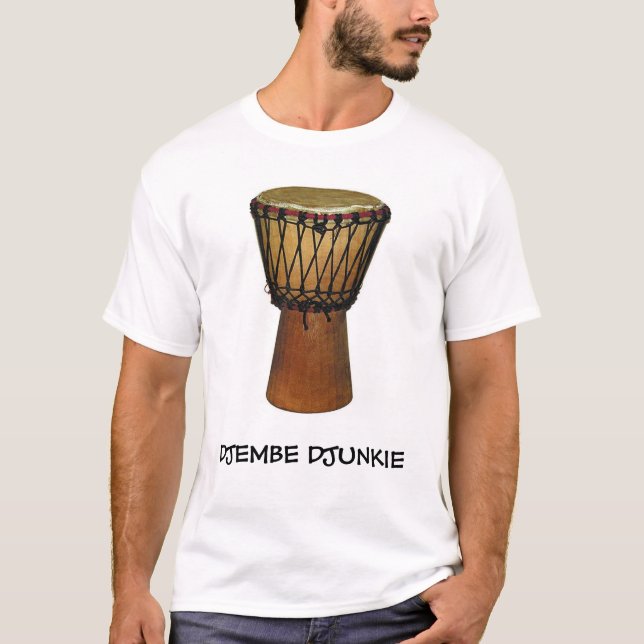 T-SHIRT DJEMBE DJUNKIE (Devant)