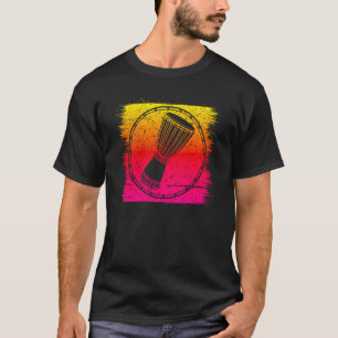 T-shirt Djembe Jembe cool de tambours de musique africaine
