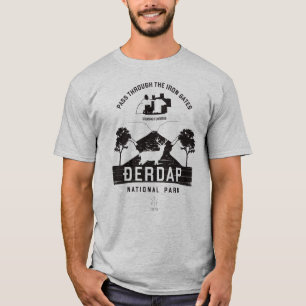 T-shirt Djerdap National Park Design noir