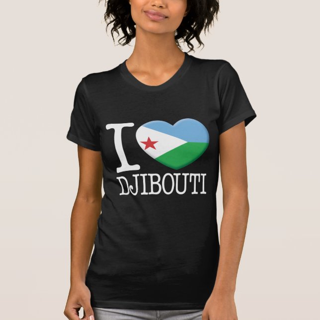 T-shirt Djibouti (Devant)