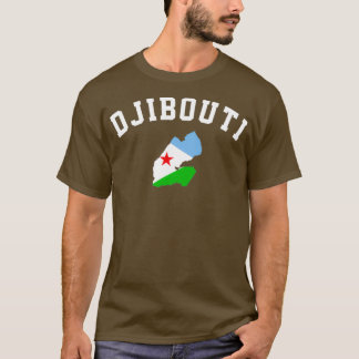 T-shirt djibouti drapeau dDjibouti 2