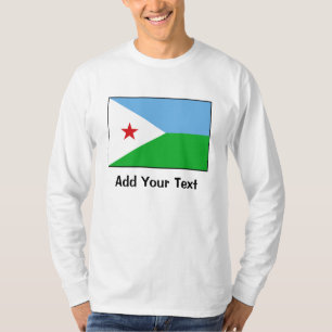 T-shirt Djibouti - drapeau djiboutien