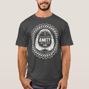 T-shirt Dks de patrouille portuaire d'Amity Island utilisé