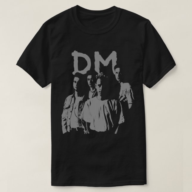 T-shirt DM - 80s synth pop Premium (Design devant)