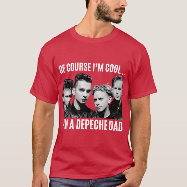T-shirt DM Papa drôle (Devant)