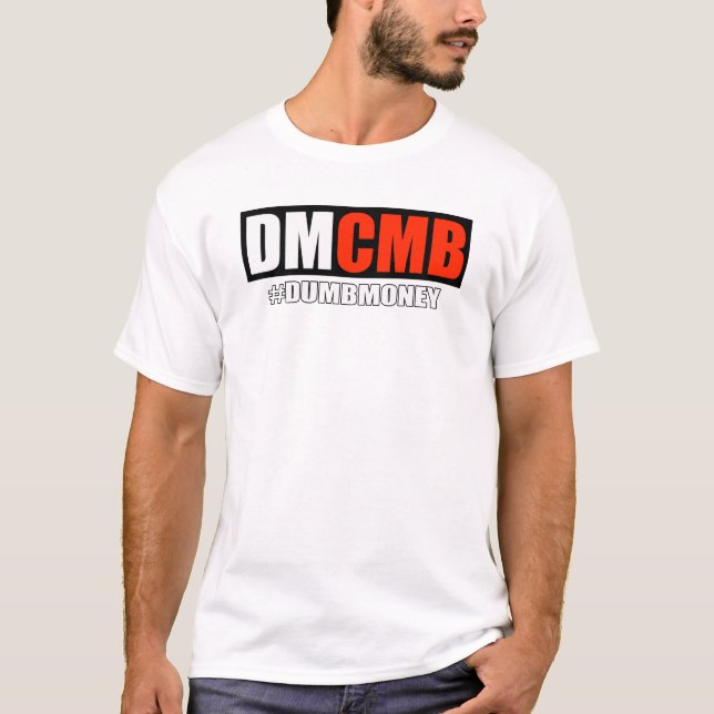T-shirt DMCMB - Monnaie noire (Devant)