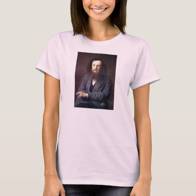 T-shirt Dmitri Ivanovich Mendeleev par Ivan Kramskoy (Devant)