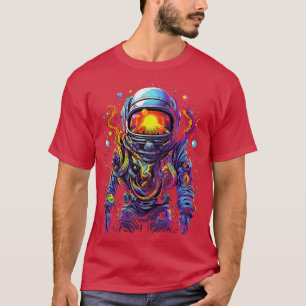 T-shirt DMT Art Psychedelic Spaceman 2