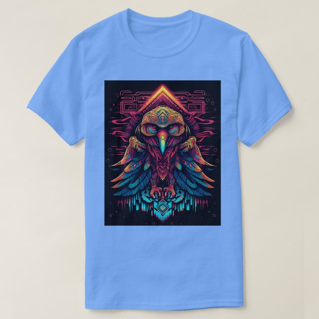 T-shirt DMT Art Shamanic Eagle 2 (Design devant)