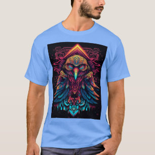 T-shirt DMT Art Shamanic Eagle 2