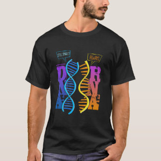 T-shirt Dna Rna Biologie Moléculaire Pun Science Gène