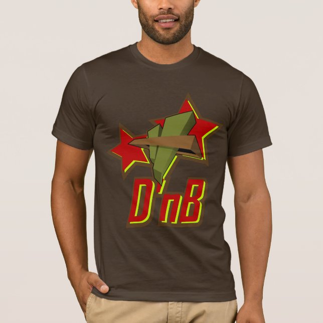 T-shirt DnB - drum'n bass (Devant)