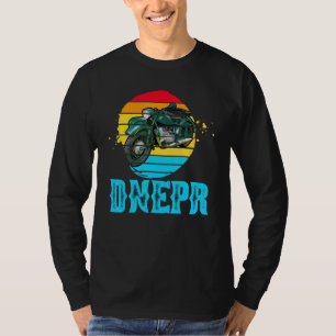 T-shirt Dnepr 650 Cc - Moto Soviétique Avec Sidecar