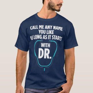T-shirt DNP Docteur en soins infirmiers Nom de la pratique