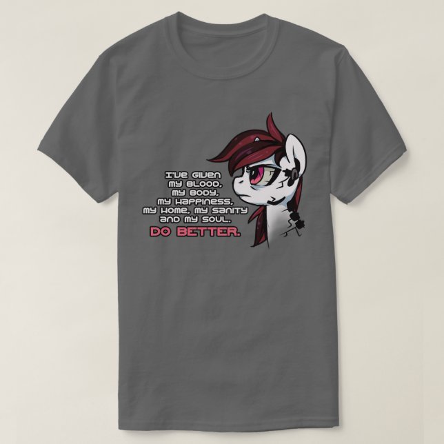 T-shirt Do Better (Design devant)