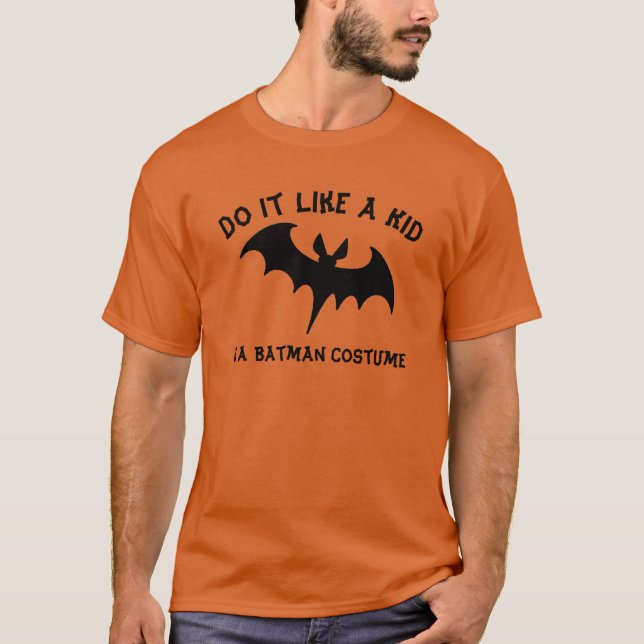 T-shirt Do It Like A Kid, edit text (Devant)