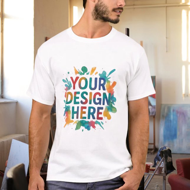 T-shirt Do-it-yourself conception personnalisée (Créateur téléchargé)