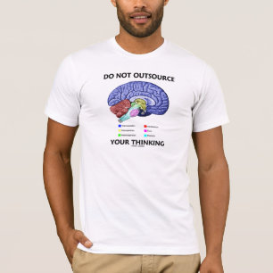 T-shirt Do Not Outsource Your Thinking