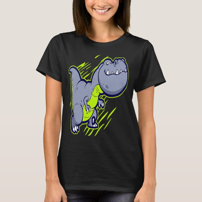 T-shirt Do the Dance Dancing Dinosaur for Kids & Adults (Devant)
