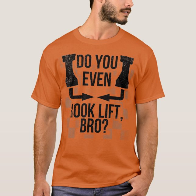 T-shirt Do You Even Rook Lift Bro Funny Chess (Devant)