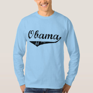 T-shirt d'Obama 44 de base-ball