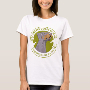 T-shirt dobe-fawn-uncropped-ear-logo-8-29-11