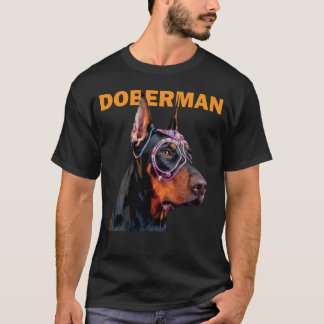 T-shirt Doberman