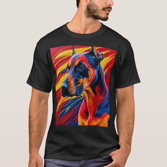 T-shirt Doberman (Devant)