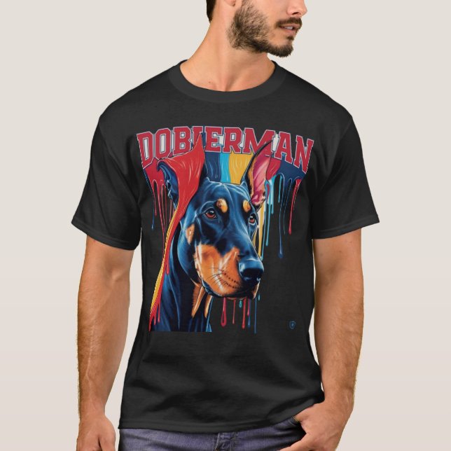 T-shirt Doberman (Devant)