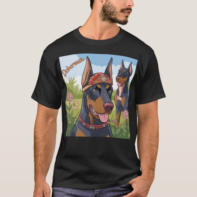 T-shirt Doberman (Devant)