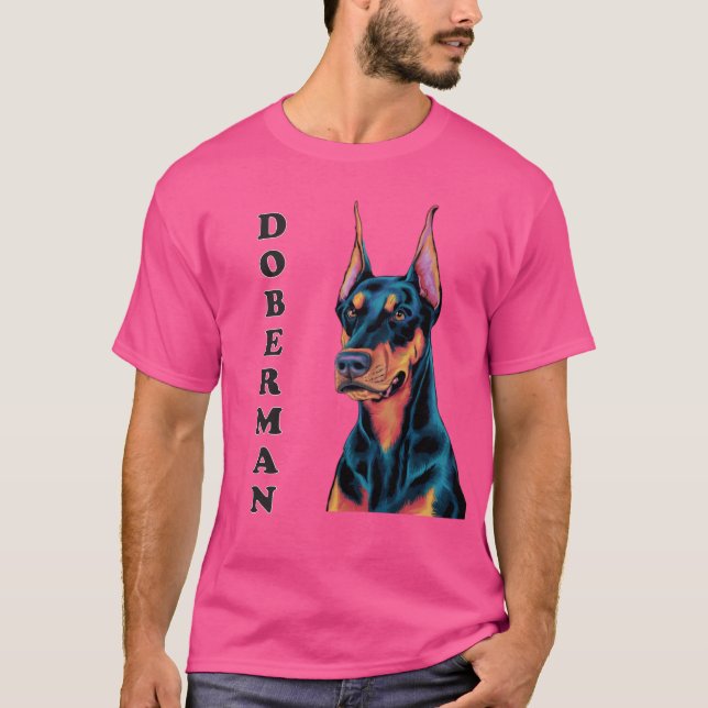 T-shirt Doberman (Devant)