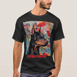 T-shirt Doberman