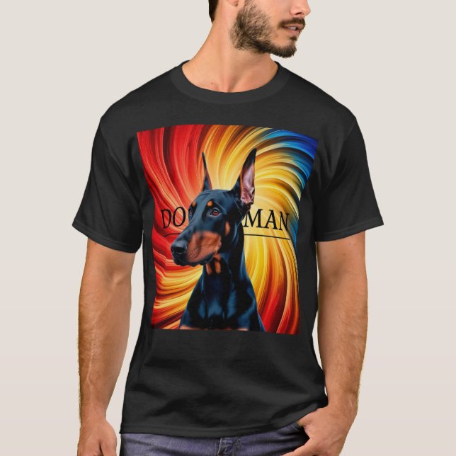 T-shirt Doberman (Devant)