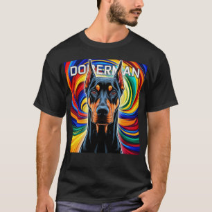 T-shirt Doberman