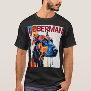 T-shirt Doberman