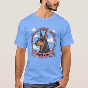 T-shirt Doberman