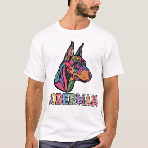 T-shirt Doberman