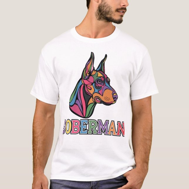 T-shirt Doberman (Devant)