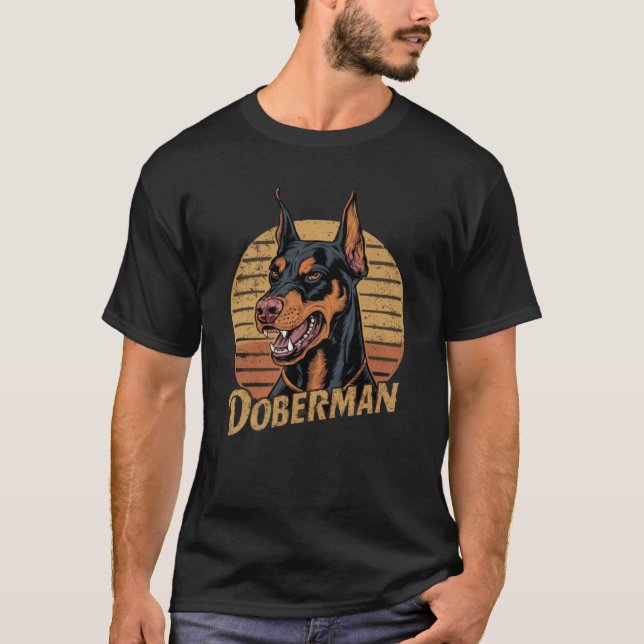 T-shirt Doberman (Devant)